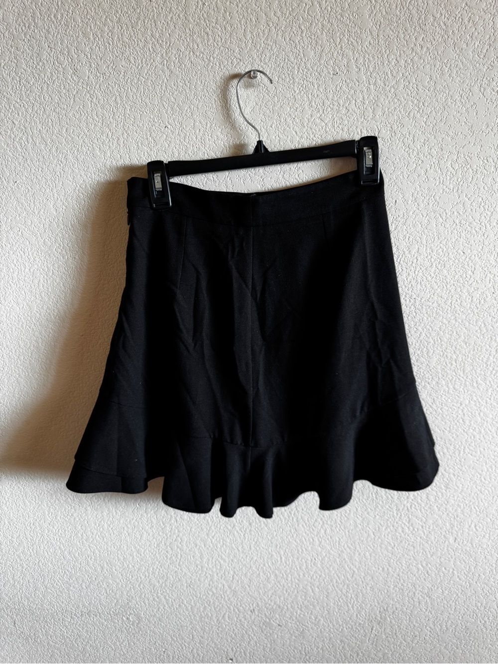 Women's Black Flared Skort - Sleek Everyday Style